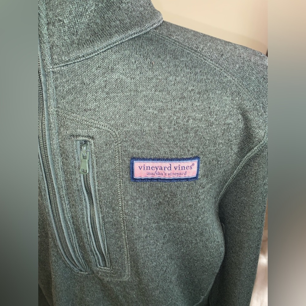 VINEYARD VINES MENS MOUNTAIN SWEATER/QUARTER ZIP - Picture 2 of 9